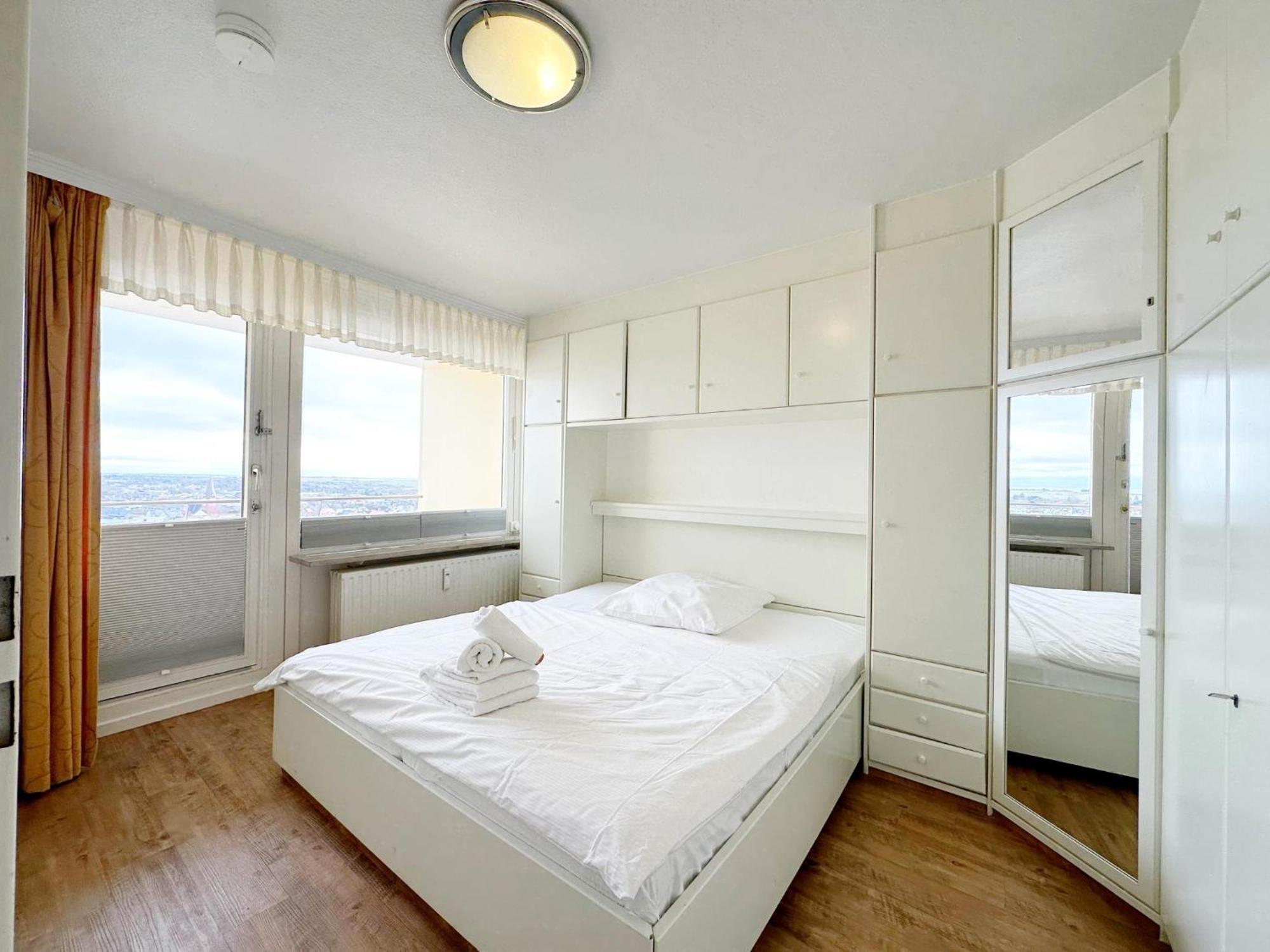 Haus Metropol App 327 Mit Meerblick Und Cityblick 3 Balkone 베스터란트 외부 사진