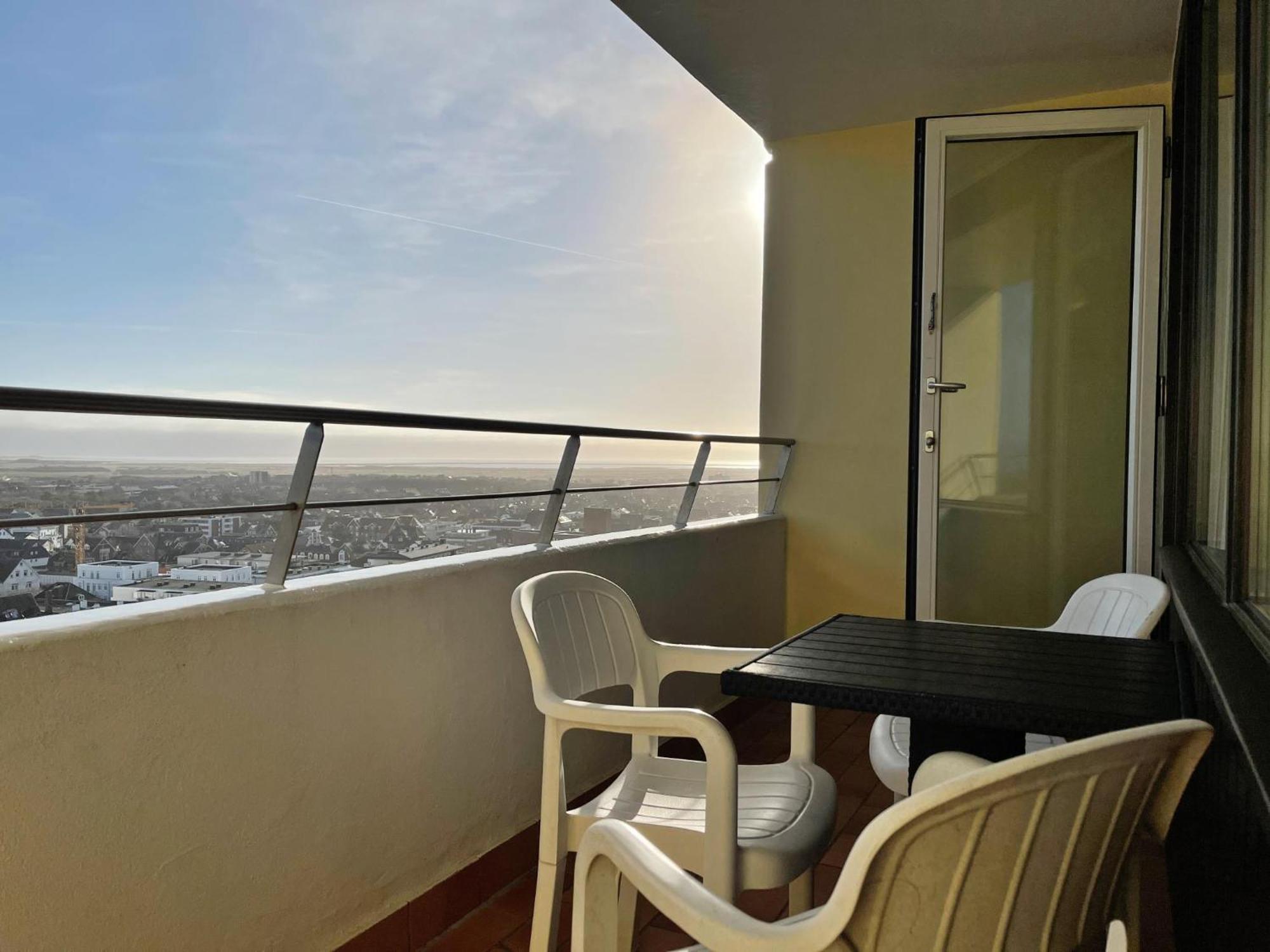 Haus Metropol App 327 Mit Meerblick Und Cityblick 3 Balkone 베스터란트 외부 사진