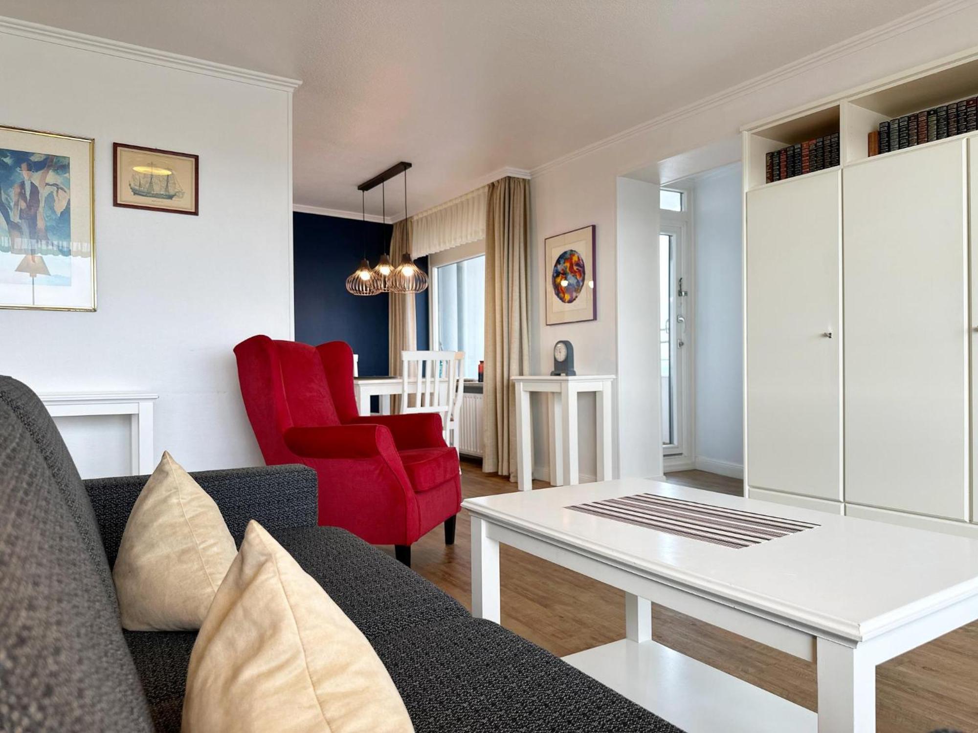 Haus Metropol App 327 Mit Meerblick Und Cityblick 3 Balkone 베스터란트 외부 사진