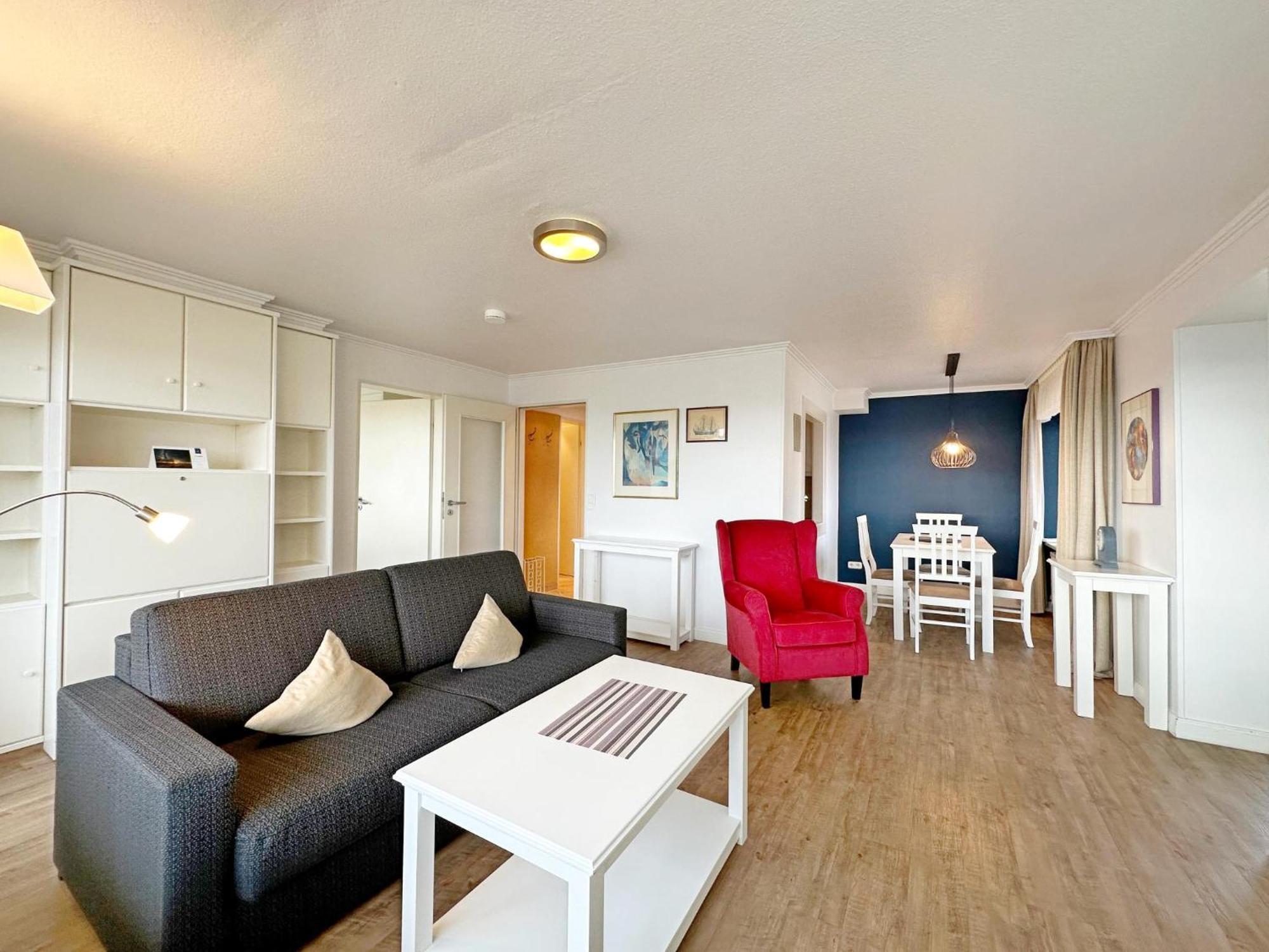 Haus Metropol App 327 Mit Meerblick Und Cityblick 3 Balkone 베스터란트 외부 사진